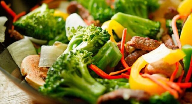 zeleninový salát pro gastritidu