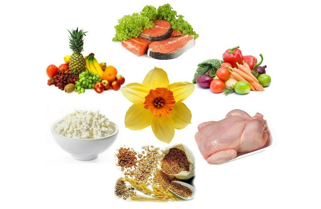 dietní potraviny 6 okvětních lístků